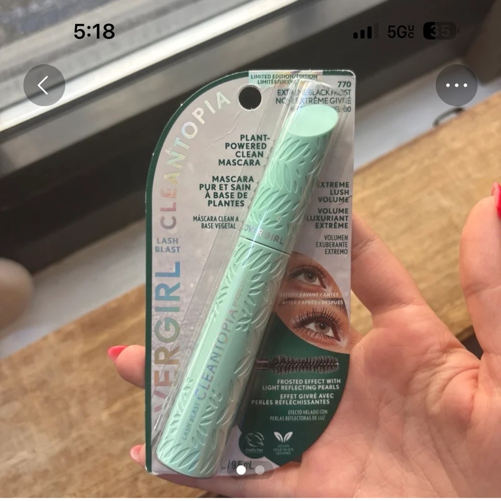 COVERGIRL Clean Fresh Mascara - Mint Green